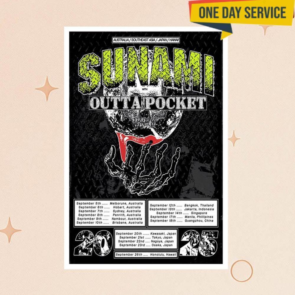 Sunami Outta Pocket September 2025 Event Poster